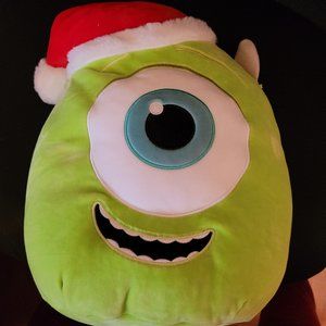 Squishmallow 12" Disney Mike Wazowski Christmas